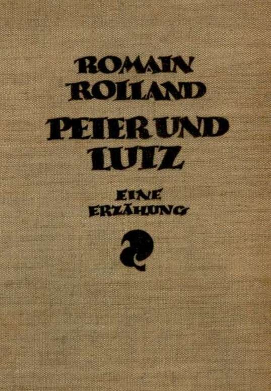 Peter und Lutz Eine Erzählung mit sechzehn Holzschnitten von Frans Masereel