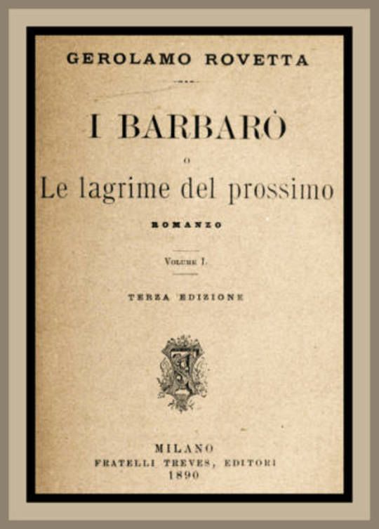 I Barbarò vol. I Le lagrime del prossimo