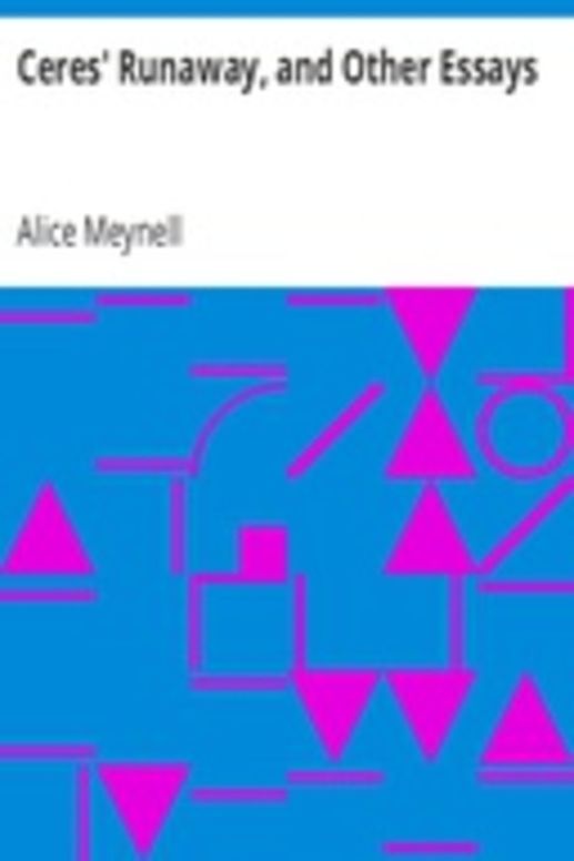 Ceres' Runaway, and Other Essays