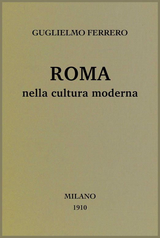 Roma nella cultura moderna