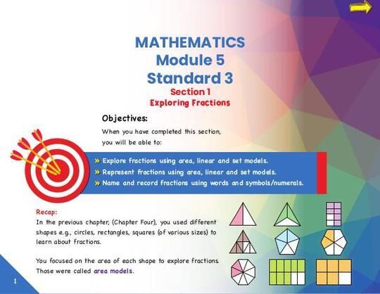 Mathematics: Standard 3 Section 1