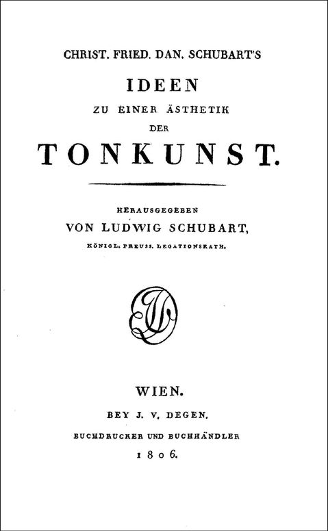 Ideen zu einer Ästhetik der Tonkunst