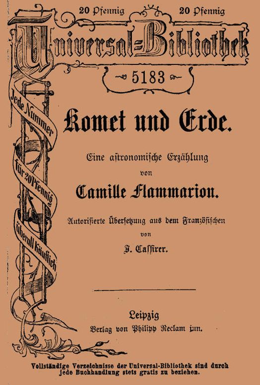 Komet und Erde
Eine astronomische Erzählung