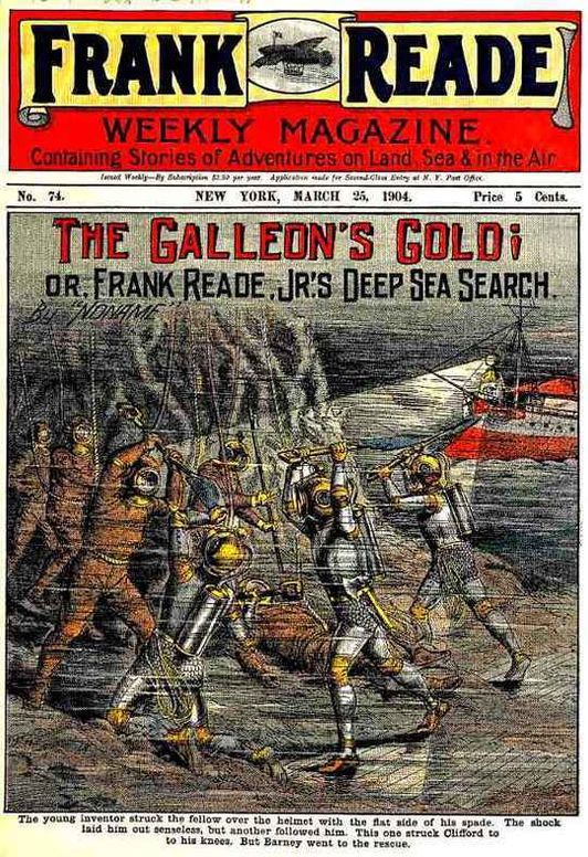 The Galleon's Gold
or, Frank Reade, Jr.'s Deep Sea Search.