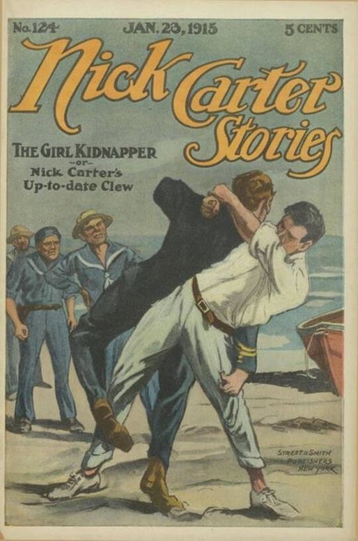 Nick Carter Stories No. 124, January 23, 1915; The girl kidnaper; or, Nick Carter's up-to-date clew.