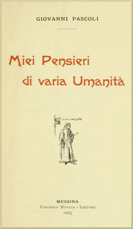 Miei Pensieri di varia Umanità