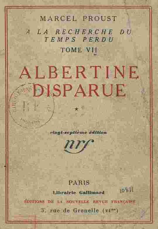 Albertine disparue Vol 1 (of 2)
À la recherche du temps perdu, Tome 7