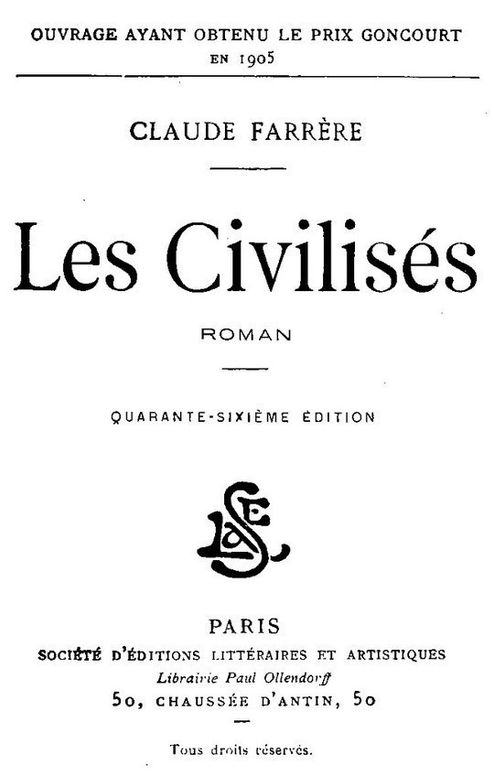 Les civilisés Roman