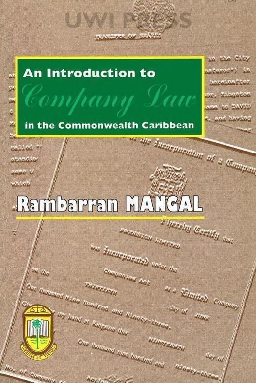 An Introduction to Company Law in the Commonwealth Caribbean