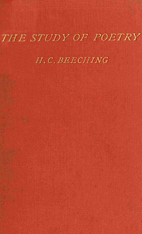Two lectures introductory to the study of poetry