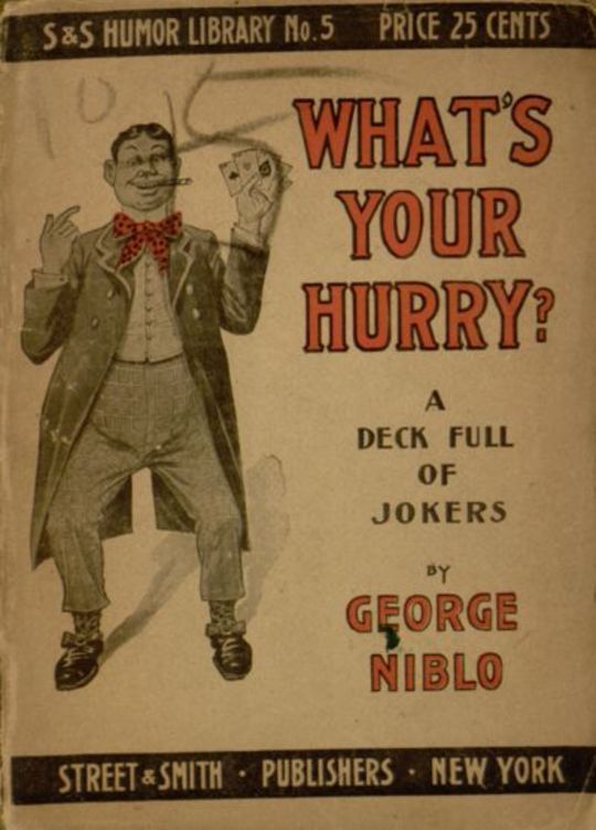 What's your hurry? A deck full of jokers
