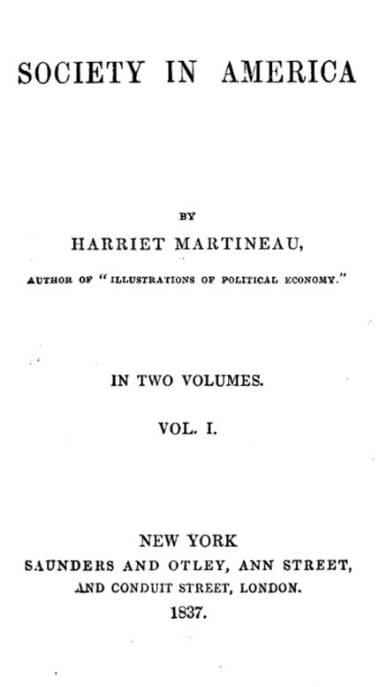 Society in America, v. 1-2