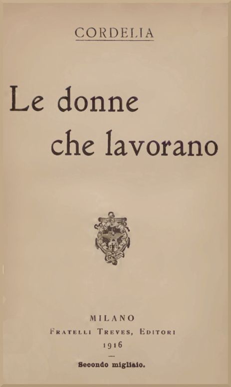 Le donne che lavorano