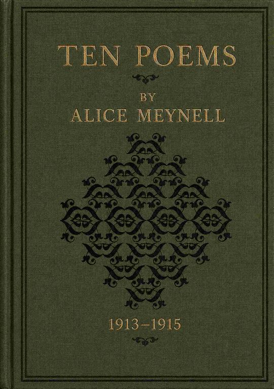 Ten poems, 1913-1915