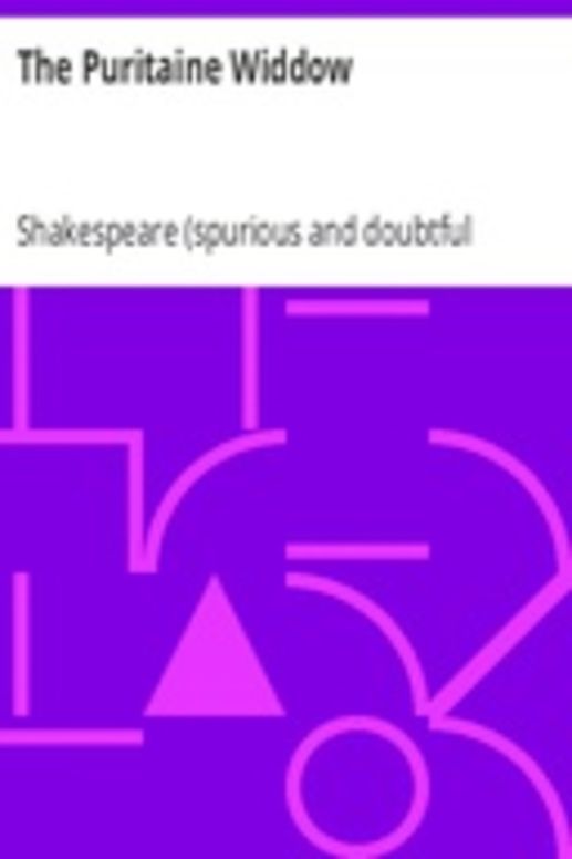 The Puritaine Widdow