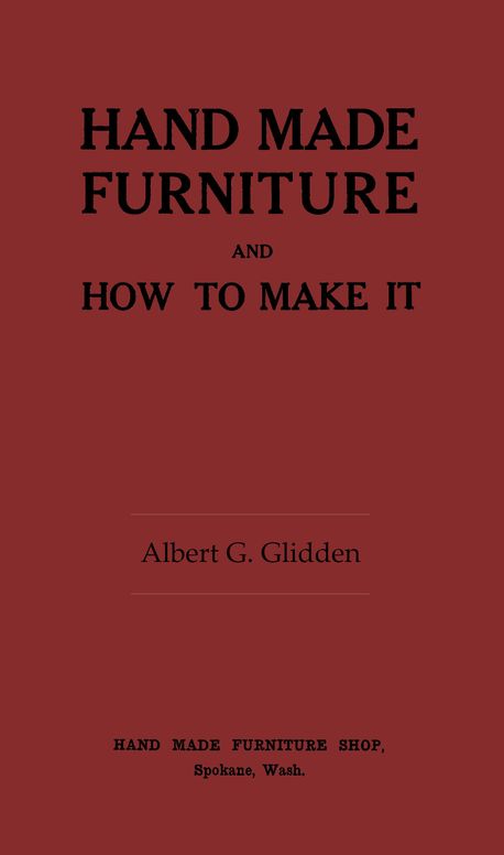 Hand made furniture and how to make it