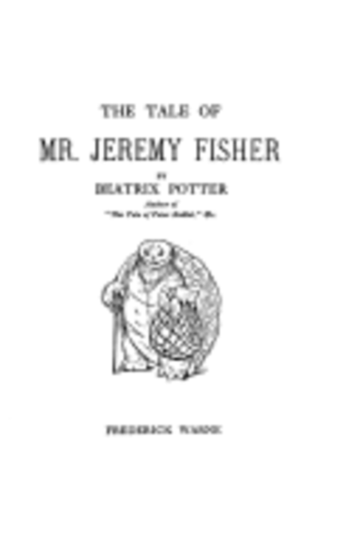 Tale of Jeremy Fisher
