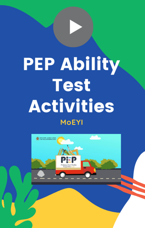 MoEYI PEP Ability Test Activities