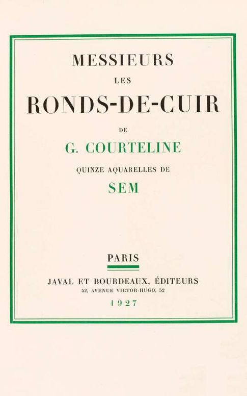 Messieurs les ronds-de-cuir