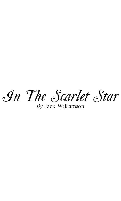 In the scarlet star