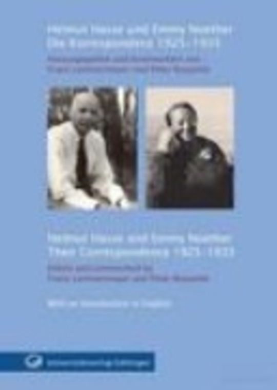 Helmut Hasse und Emmy Noether