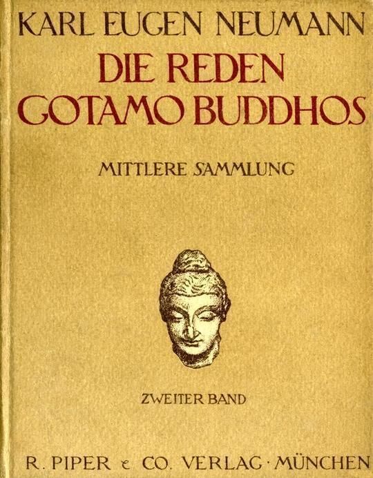Die Reden Gotamo Buddhos Mittlere Sammlung, zweiter Band