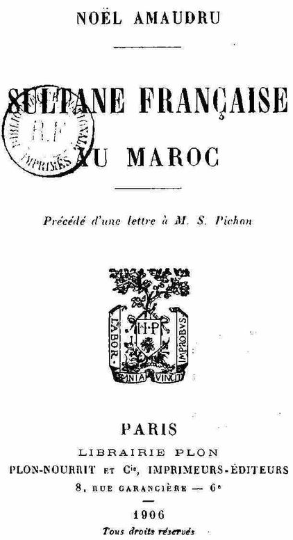 Sultane française au Maroc