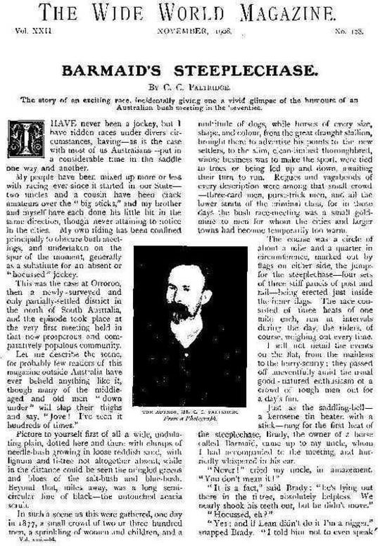 Wide World Magazine, Vol. 22, No. 128, November 1908