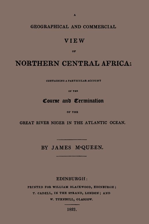 A geographical and commercial view of northern Central Africa