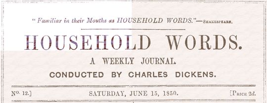 Household Words, No. 12, June 15, 1850