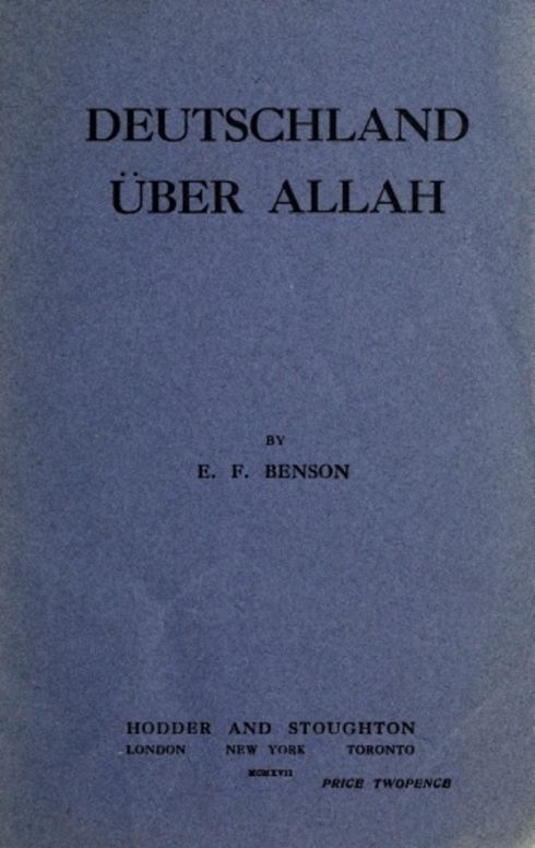 Deutschland Über Allah