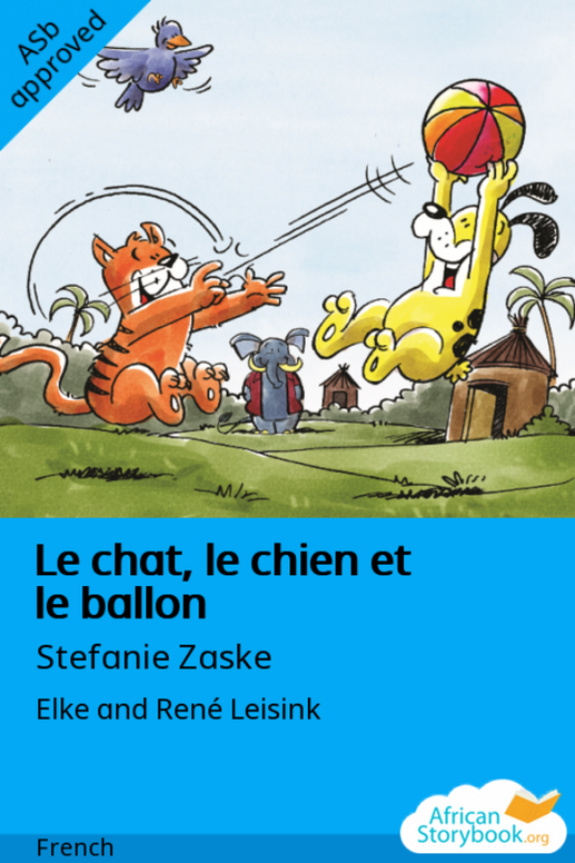 Le chat, le chien et le ballon