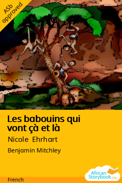 Les babouins qui vont çà et là