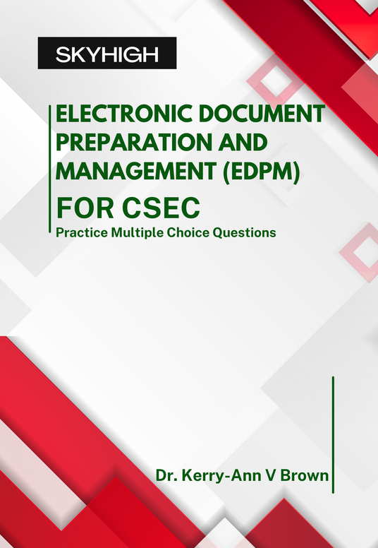 CSEC EDPM MCQ 