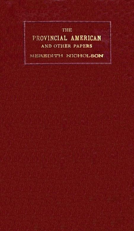 The provincial American and other papers