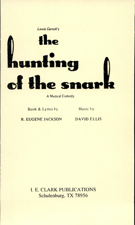 The Hunting of the Snark