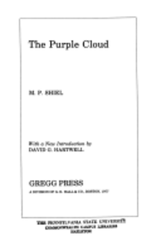 The purple cloud