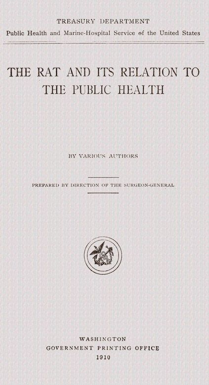 The rat and its relation to the public health