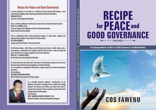 Recipe for peace and good governance