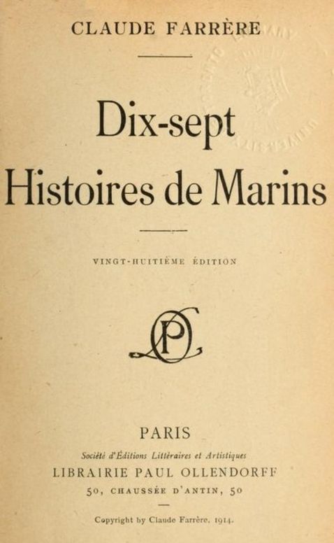 Dix-sept histoires de marins