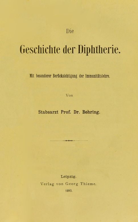 Die Geschichte der Diphtherie