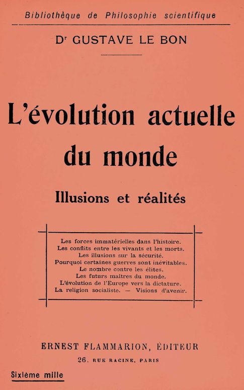 L'évolution actuelle du monde: illusions et réalités