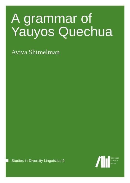 A grammar of Yauyos Quechua
