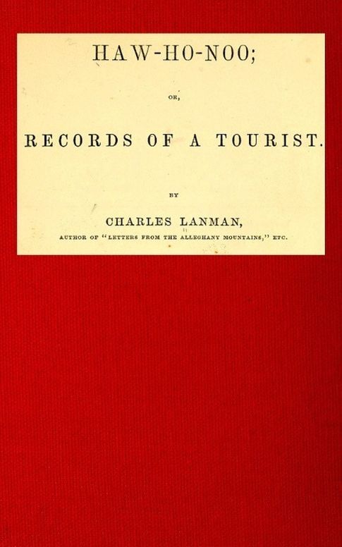Haw-Ho-Noo
Records of a Tourist