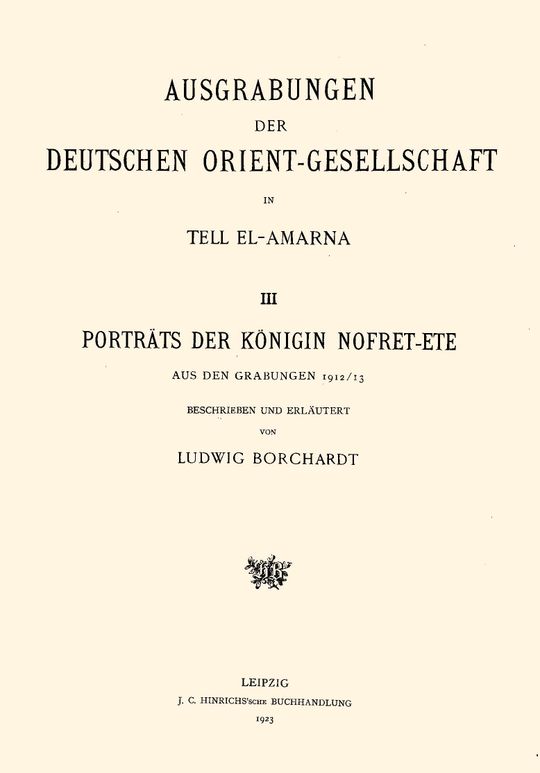 Porträts der Königin Nofret-ete aus den Grabungen 1912/13 in Tell el-Amarna