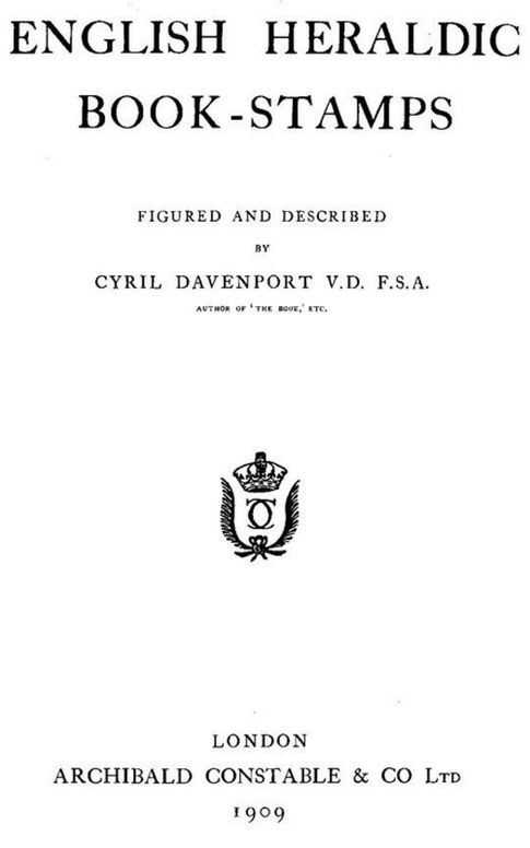 English Heraldic Book-stamps