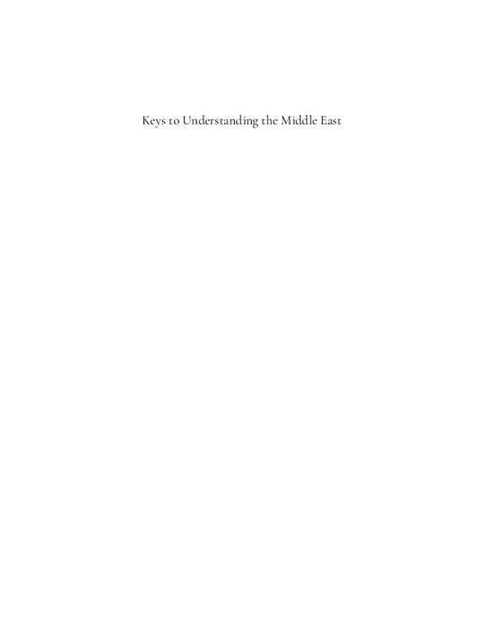 Keys to Understanding the Middle East