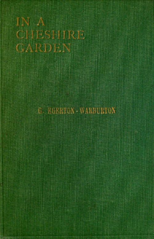 In a Cheshire Garden Natural History Notes