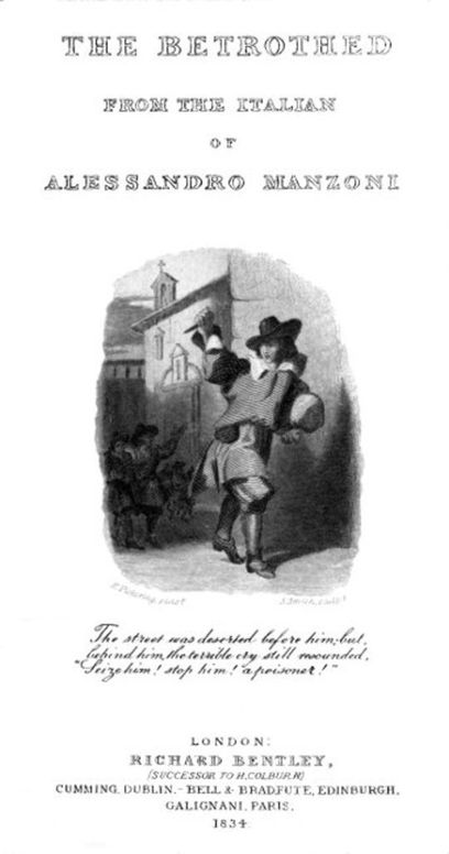 The Betrothed From the Italian of Alessandro Manzoni