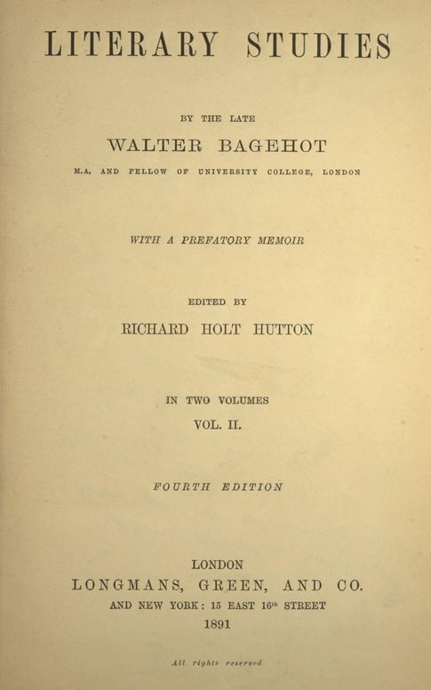 Literary studies, volume 2 (of 2)